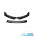 SPOILER LIP FRONTAL HONDA CIVIC 19-21 LOOK TYPE R NEGRO BRILLO