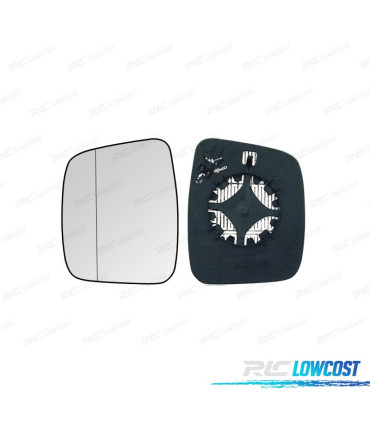 CRISTAL ESPEJO BASE IZQUIERDO FIAT FIORINO 07- TERMICO