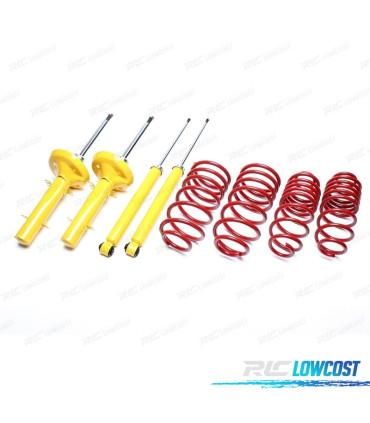 KIT SUSPENSIÓN DEPORTIVA PARA FIAT TIPO 07 1988-08 1995 35/35mm