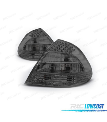 PILOTOS PARA MERCEDES CLASE E W211 02-06 LED CROMO AHUMADO