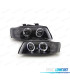 FAROS AUDI A4 B6 00-04 OJOS ANGEL FONDO NEGRO
