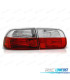 PILOTOS HONDA CIVIC 91-95 3D ROJO BLANCO LEX
