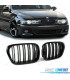 PARRILLA DOBLE LAMA BMW E39 95-03 NEGRO BRILLO