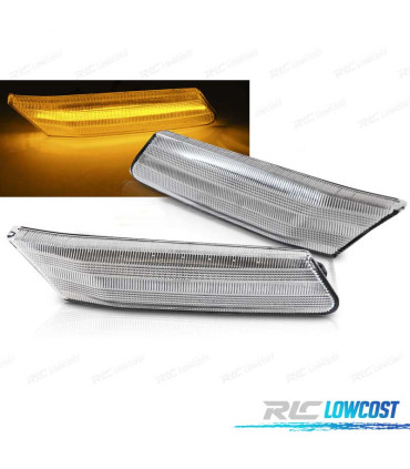 INTERMITENTES DINAMICOS PARA PORSCHE 911 997 BOXSTER 987 CAYMAN 987C LED BLANCO